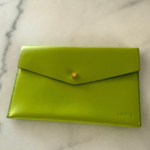 Lodis Handbags - Lodis Leather Envelope Clutch Bag Wallet Purse EUC